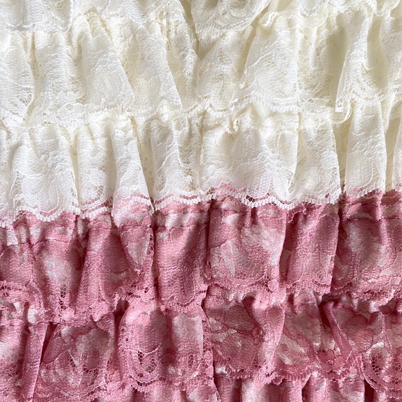 💕Dusty Rose Lace Photo shoot or Birthday Romper - Picture 7 of 8